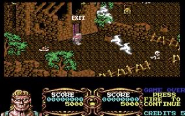 Gauntlet III: The Final Quest on the Commodore 64, screenshot 1